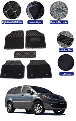 MATIES PVC 7D Mat For  Toyota Aria(Black)
