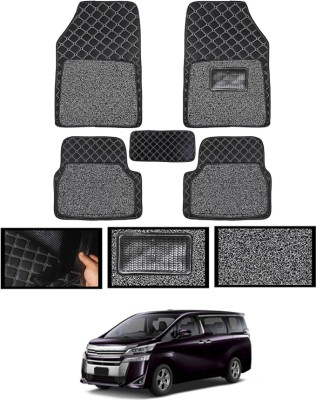 MSNP Leatherite 7D Mat For  Toyota Vellfire(Black)