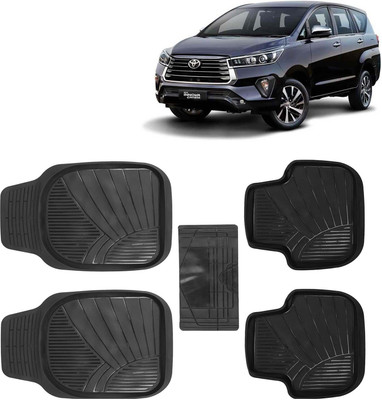 Kingsway PVC Tray Mat For  Toyota Innova Crysta(Black)