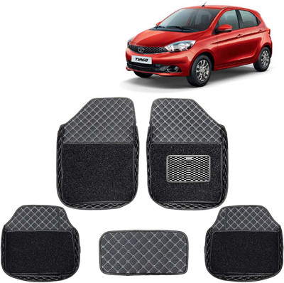 Kingsway Leatherite 7D Mat For  Tata Tiago(Black)