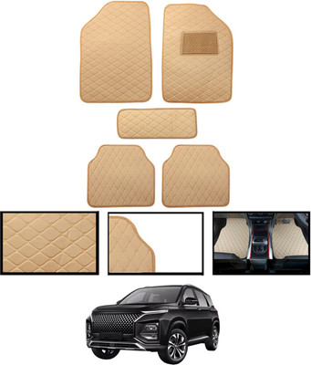 CCMM Leatherite Standard Mat For  MG Hector(Beige)