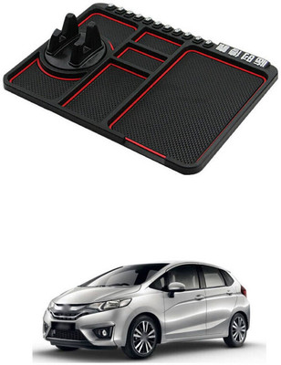 LOVMOTO Plastic Tray Mat For  Honda Jazz(Multicolor)