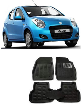 ARNEJA Polyutherine 3D Mat For  Maruti Suzuki A-Star(Black)