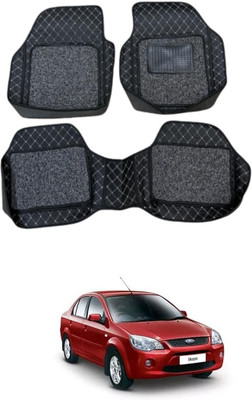 Arnejaa Leatherite 7D Mat For  Ford Ikon(Black)