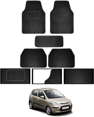 ABJD Fabric Standard Mat For  Hyundai i10(Black)