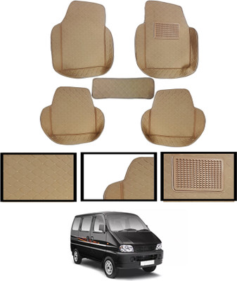 AYW Leatherite 7D Mat For  Maruti Eeco(Beige)