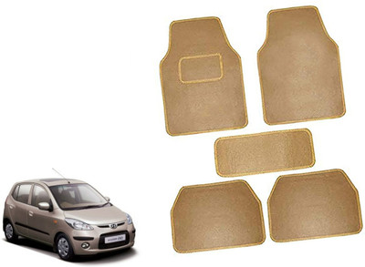 AUTO PEARL Polyester Standard Mat For  Hyundai i10(Beige)