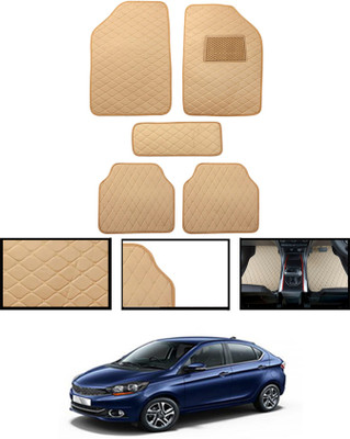 CCMM Leatherite Standard Mat For  Tata Tigor EV(Beige)