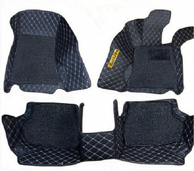 Auckkien Leather 7D Mat For  Honda Jazz(Black)