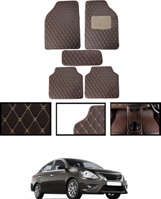AYW Leatherite Standard Mat For  Tata Sunny(Beige)