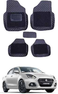 INSURE AUTOMOTIVE Leather 7D Mat For  Universal For Car(Black)