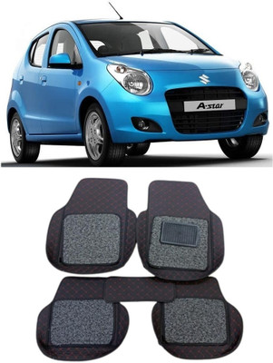 ARNEJA Leatherite 7D Mat For  Maruti Suzuki A-Star(Red, Black)