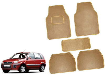AUTO PEARL Polyester Standard Mat For  Ford Fusion(Beige)