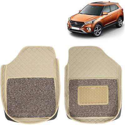 Kingsway Leatherite 7D Mat For  Hyundai Creta(Beige)