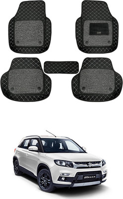 RKPSP Leatherite 7D Mat For  Maruti Suzuki Vitara Brezza(Black)