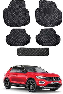 MATIES Leatherite 7D Mat For  Volkswagen T-Roc(Black)