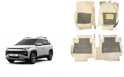 Autorepute Leather 7D Mat For  Hyundai Exter(Beige)