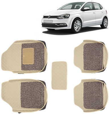 Kingsway Leatherite 7D Mat For  Volkswagen Polo(Beige)