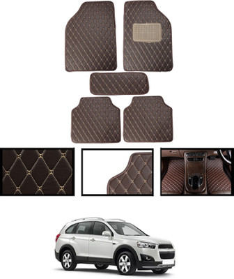 AYW Leatherite Standard Mat For  Toyota Captiva(Beige)