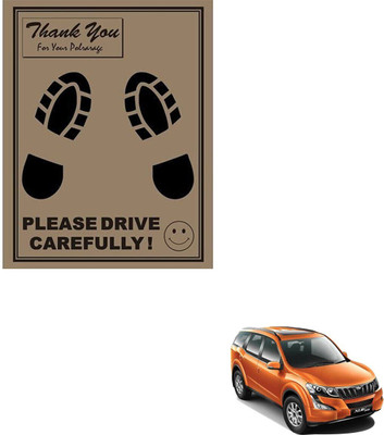 SEMAPHORE Paper Disposable Paper Mat For  XUV 500(Brown)