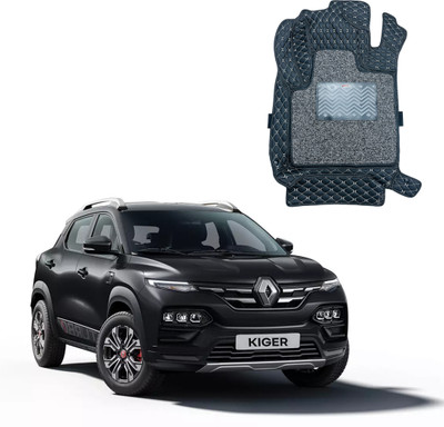 Aegis EVA, Leatherite 7D Mat For  Renault Kwid(Black, Grey)