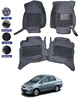 AYW Leatherite 7D Mat For  Honda City ZX(Black)