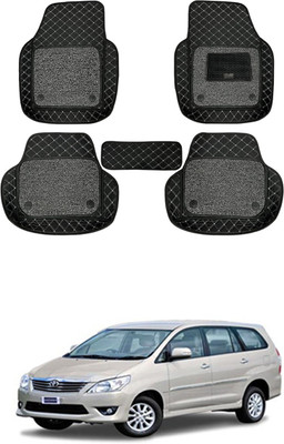 RKPSP Leatherite 7D Mat For  Toyota Innova(Black)