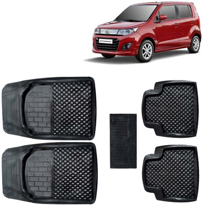 Kingsway PVC Tray Mat For  Maruti Suzuki WagonR Stingray(Black)