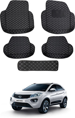 MATIES Leatherite 7D Mat For  Tata Nexon(Black)
