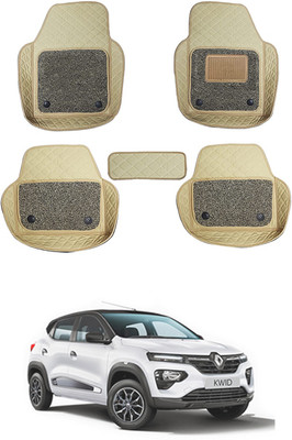 RKPSP Leatherite 7D Mat For  Renault Kwid(Beige)