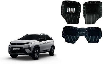 Autorepute PVC 9D Mat For  Tata Nexon(Black)