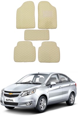 MATIES Leatherite Standard Mat For  Chevrolet Sail(Beige)