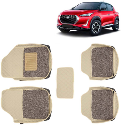 Kingsway Leatherite 7D Mat For  Nissan Magnite(Beige)