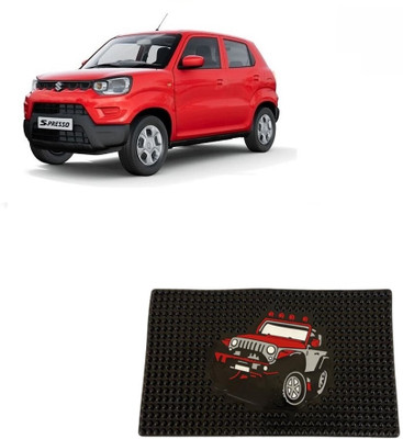 arneja trading company Rubber Standard Mat For  Maruti Suzuki S-Presso(Black)