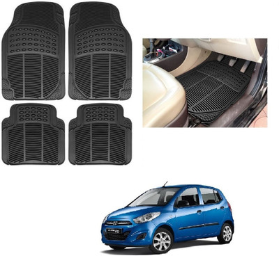 ROSHNEER ENTERPRISES Rubber Standard Mat For  Hyundai i10(Black)
