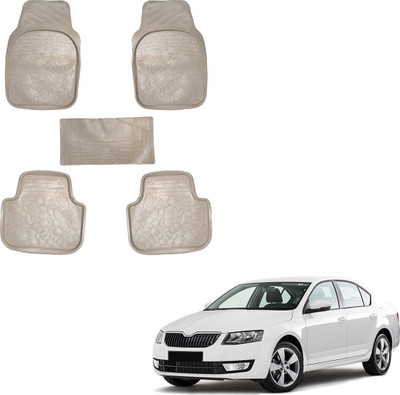 SS FOR YOUR SMART NEEDS Vinyl Standard Mat For  Skoda Superb(Beige)