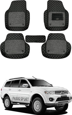 RKPSP Leatherite 7D Mat For  Mitsubishi Pajero(Black)
