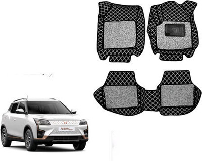 Autorepute Leather 7D Mat For  Mahindra XUV400(Black)