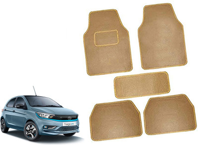 AUTO PEARL Polyester Standard Mat For  Tata Tiago(Beige)