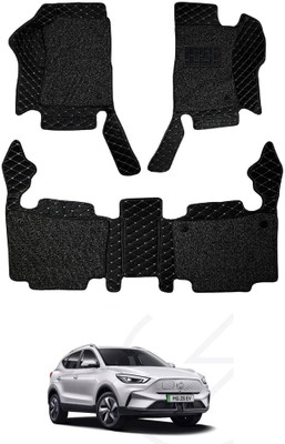 Auto Hub Leatherite 7D Mat For  MG ZS EV(Black)
