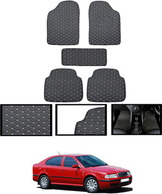MATIES Leatherite Standard Mat For  Skoda Octavia(Black)
