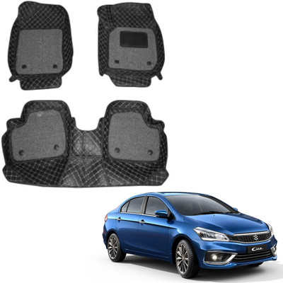INSURE AUTOMOTIVE Leatherite 7D Mat For  Maruti Suzuki Ciaz(Black)