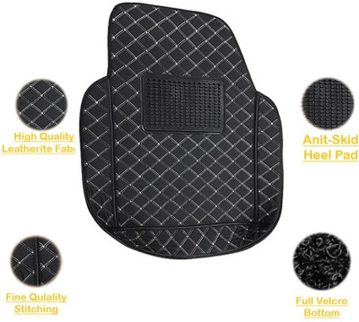 ARNEJA Leatherite 7D Mat For  Fiat Linea(Black)