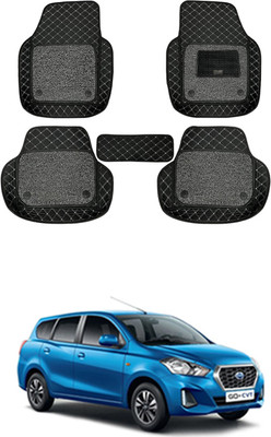 MATIES Leatherite 7D Mat For  Datsun Universal For Car(Black)