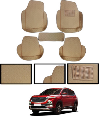 AYW Leatherite 7D Mat For  MG Hector(Beige)