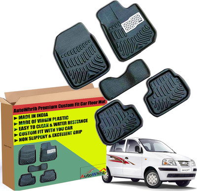 Autowhrib Plastic 3D Mat For  Hyundai Santro Xing(Black)