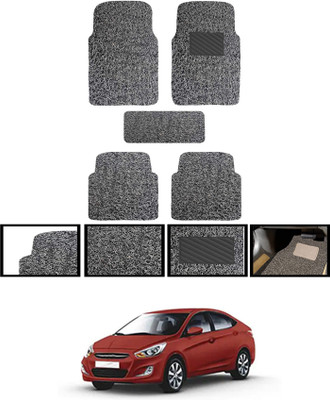 ABJD PVC Standard Mat For  Hyundai Verna(Black)