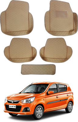 MATIES Leatherite 7D Mat For  Maruti Suzuki Alto K10(Beige)