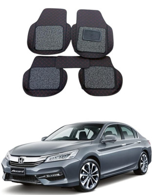 Autocom Leatherite 7D Mat For  Honda Accord(Black)