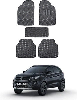 MATIES Leatherite Standard Mat For  Tata Universal For Car(Black)